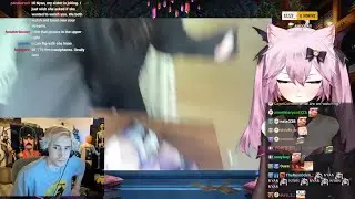 xQc reacts to VTuber nyanners does face reveal