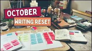 OCTOBER MONTHLY RESET | writing project review & plan with me. Book proposal, Substack & YouTube