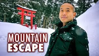 I Stayed at Japans Hidden Mountain Temple ⛩️ Winter Road Trip