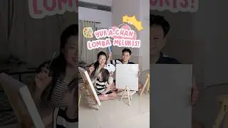 yuka-chan lomba melukis sama mama dan papa! siapa ya yang menang? 