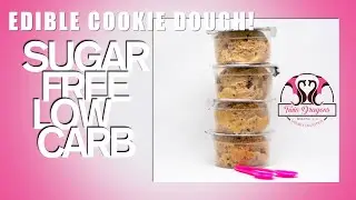 Edible Cookie Dough! Sugar Free, Low Carb by Twin Dragons Baking Co.