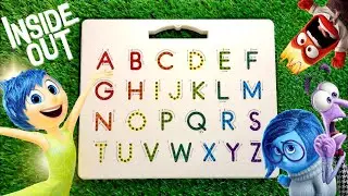 Inside Out ABC - NEW movie - Learn to write the alphabet in a Magnatab - New characters & emotions!