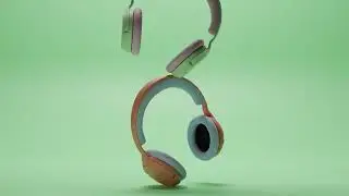 headphone product animation