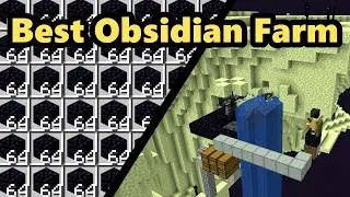 Minecraft 1.21 Obsidian Farm | 32,000 Obsidian per Hour | Step by Step Tutorial