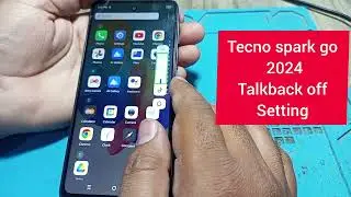 How to turn off Talkback mode on tecno spark go 2024 | tecno mobile Talkback off setting