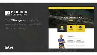 Pedosis - Construction PSD Template | Themeforest Website Templates and Themes