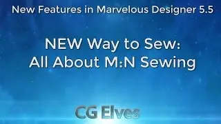 Marvelous Designer 5.5 Tutorial All About M:N Sewing