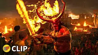 Excalibur Vision Scene | Hellboy (2019) Movie Clip HD 4K