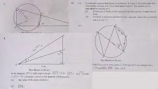 Ghana WASSCE 2023 Core Mathematics Paper 2 Questions 6 to 13