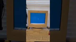 IBM PC 340: Startup and Load State of Mind Demo #windows98 #retrocomputing #pentium166 #soundblaster