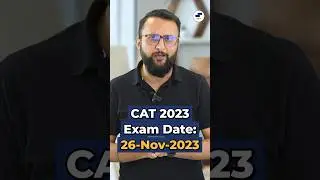 MBA | CAT 2023 | CAT Exam Update | CAT Exam Date OUT #mba #catpreparation #catexamdate