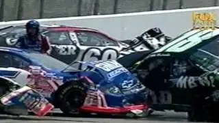 2002 Aaron's 312 Crash at Talladega LIVE