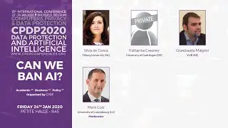 CPDP 2020: Can we ban AI?