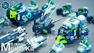 Dark Horn - ZOIDS DPZ-10 | Speed Build | Model Kit