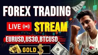 FOREX TRADING LIVE | XAUUSD,EURUSD,US30,BITCOIN | PROP FIRM CHALLENGE