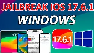 🔥✅ Jailbreak New iOS 17.6.1 on Windows | PaleRa1n Windows iPads/iPhone iOS 17/16.7.8/15.8.2 Checkm8