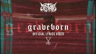 DISTANT - GRAVEBORN [OFFICIAL LYRIC VIDEO] (2021) SW EXCLUSIVE