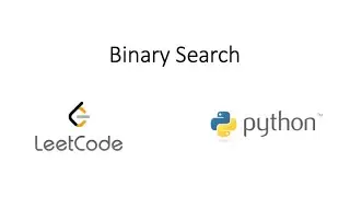 Leetcode - Binary Search (Python)