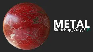 Sketchup Vray 5 Metal Material