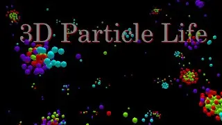 Program a 3D version of Particle Life