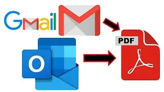 How to save or print Gmail or Outlook email message or conversation as PDF