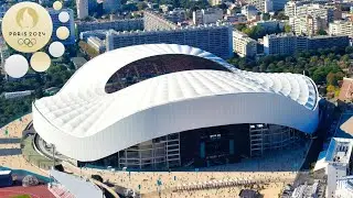 Paris 2024 Summer OLympics Football Stadiums