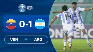 VENEZUELA vs. ARGENTINA [0-1] | RESUMEN | CONMEBOL SUB 15 | FASE DE GRUPOS