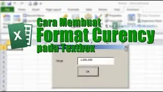 How to Create Currency Format in Excel VBA Userform Textbox