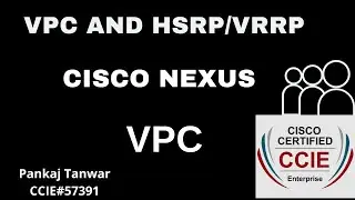 VPC Lecture 7 (HSRP and VPC) CCIE 57391