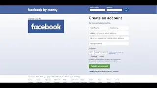 How To Make A Website Like Facebook Using HTML And CSS 2023