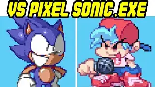 Friday Night Funkin VS Pixel Sonic.EXE (An Ordinary Too Slow Cover) (FNF Mod)