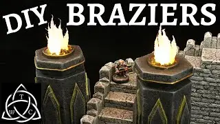 Craft a Brazier for Tabletop Gaming