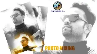 how to mix photo with backgound photoshop tutorial I photoshop full tutorial in hindifor beginners 2