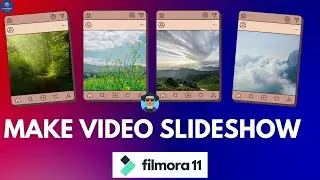 Make Best Video & Photo Slideshow | Wondershare Filmora 11 Tutorial