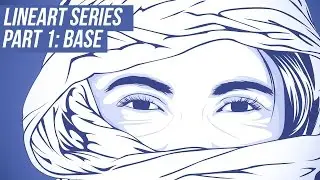 1. Lineart Photoshop Tutorial Base Line Shape