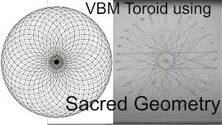 Drawing the VBM Toroid Using Sacred Geometry | Decoding Vortex Based Maths: Part 3