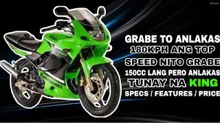 GRABE TONG 150CC NA TO 180KPH ANG TOP SPEED | PINAKAMALAKAS NA 150CC SPORTSBIKE OLD BUT POWERFUL