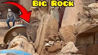 Stone crush Big Rock Crusher Machine ”Big Rock Crushing: A Powerful Process”#stonecrusher