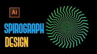 How to Make Spirograph Design in Adobe Illustrator CC || Pixel Drop || Spirograph Design