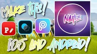 Logo tutorial for IOS and Android! *EASY*  PicsArt, Phonto, Photoshop Mix