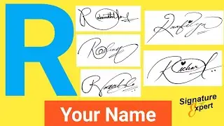 ✔️ R Signature Style | Signature Style Of My Name | Beautiful Signatures | How To Write A Signature