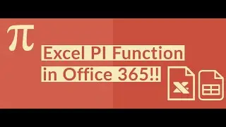 How to Use Excel PI() Function in Office 365? GeekExcel