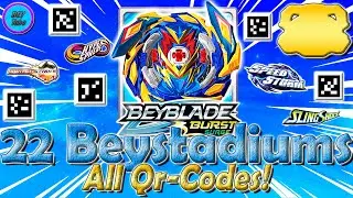 All Beystadiums Qr-Codes | Qr-КОДЫ Всех Beystadiums - Beyblade Burst Surge