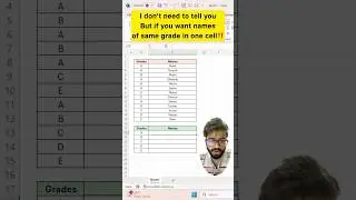 Don't Use VLOOKUP in Excel‼️Instead Use Amazing Trick #exceltips #exceltutorial #excel #shorts