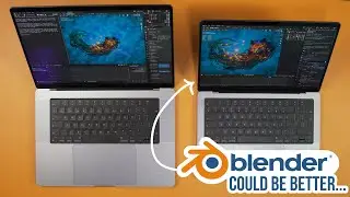 M1 Pro vs M1 Max MacBook Pro Blender Tests