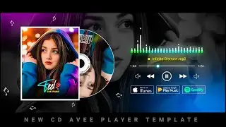 Avee Player CD Visualizer Template | Step-by-Step Tutorial