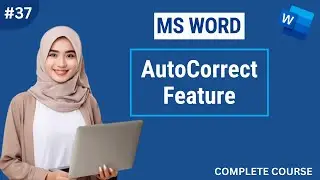 Auto Correct Feature in Microsoft Word | Auto Correct in MS Word