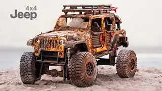 Destroyed Off Road 4x4 Jeep Restoration