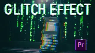 How to add GLITCH EFFECT to your footage premiere pro tutorial