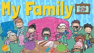 My Family Vocabulary For Kids | Pronouns and Contractions | ELF Learning